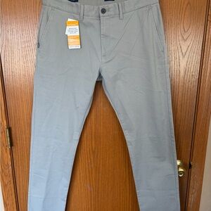 J. Crew Men's Slim Flex Gray Chinos